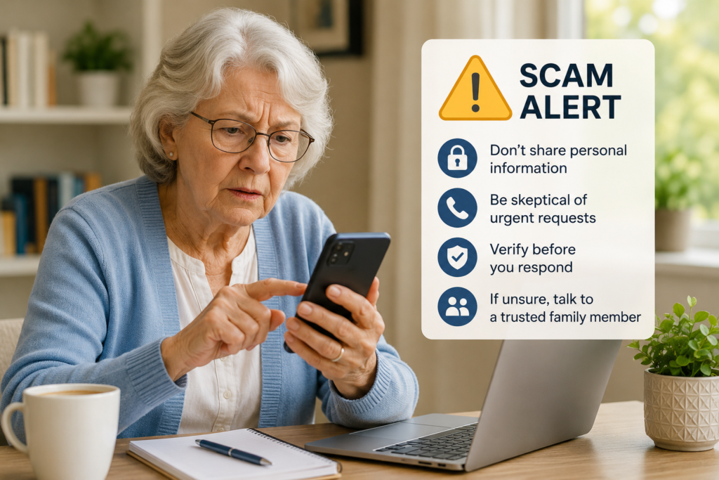 Preventing Senior Scams and Fraud: How to Stay Safe scam alert